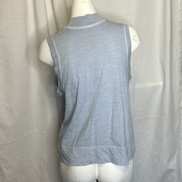 Anthropologie Light Blue Tank Top - Picture 4 of 8